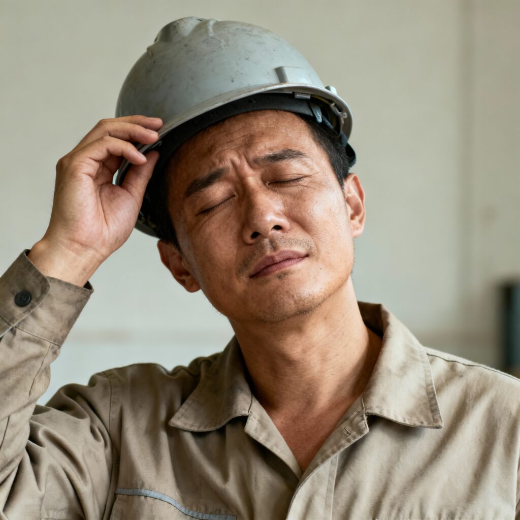 Cuidados com epi: capacete